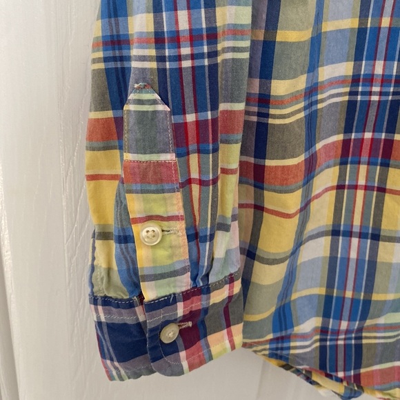 Ralph Lauren Multi-Colored Plaid Button Down Dress Shirt - 3T - Picture 6 of 6